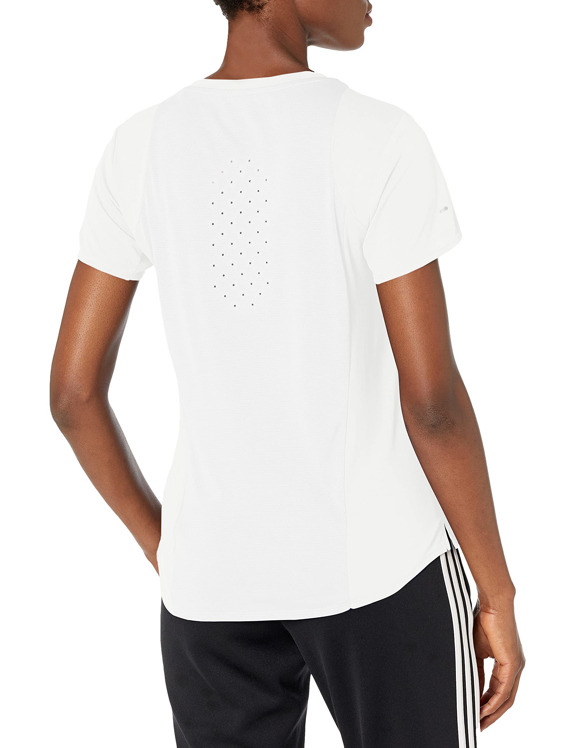 adidas Maglietta da Donna Heat.rdy, Bianco, XL