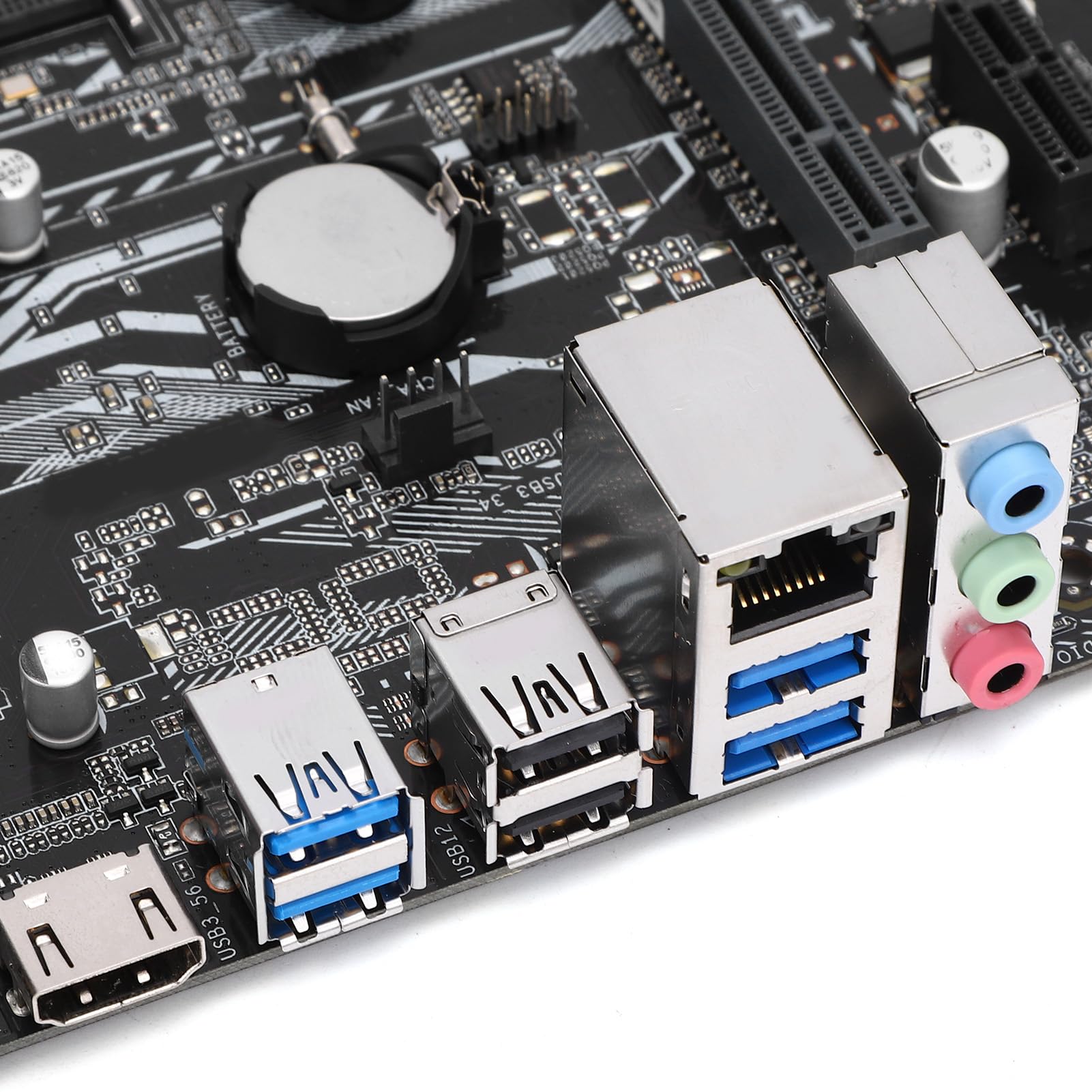 Sxhlseller Scheda Madre A320M K, Socket AM4 per CPU Ryzen Athlon, DDR4 3200 MHz OC, M.2 NVMe, USB 3.0, VGA, 22,5x22 Cm ATX, con Supporto 0 1 10