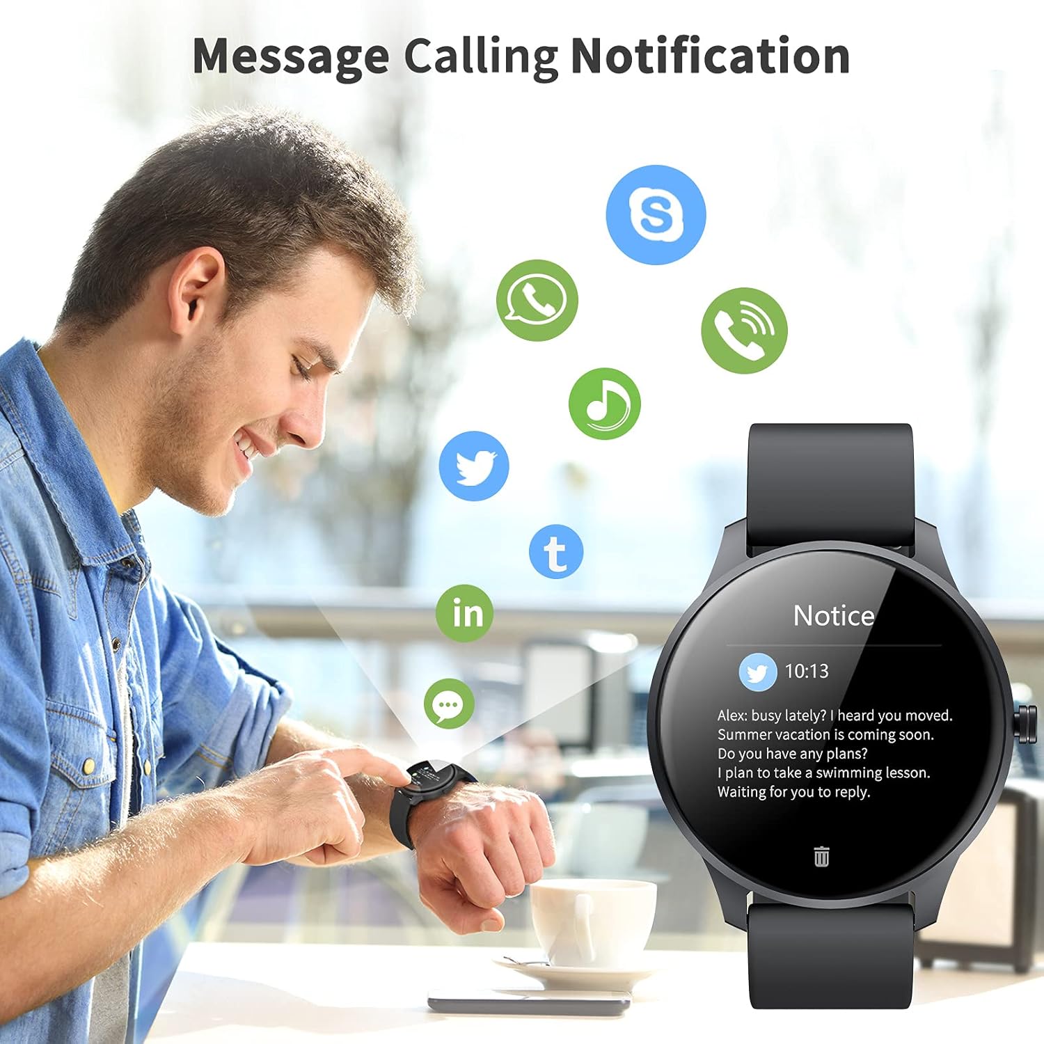 thin android smartwatch