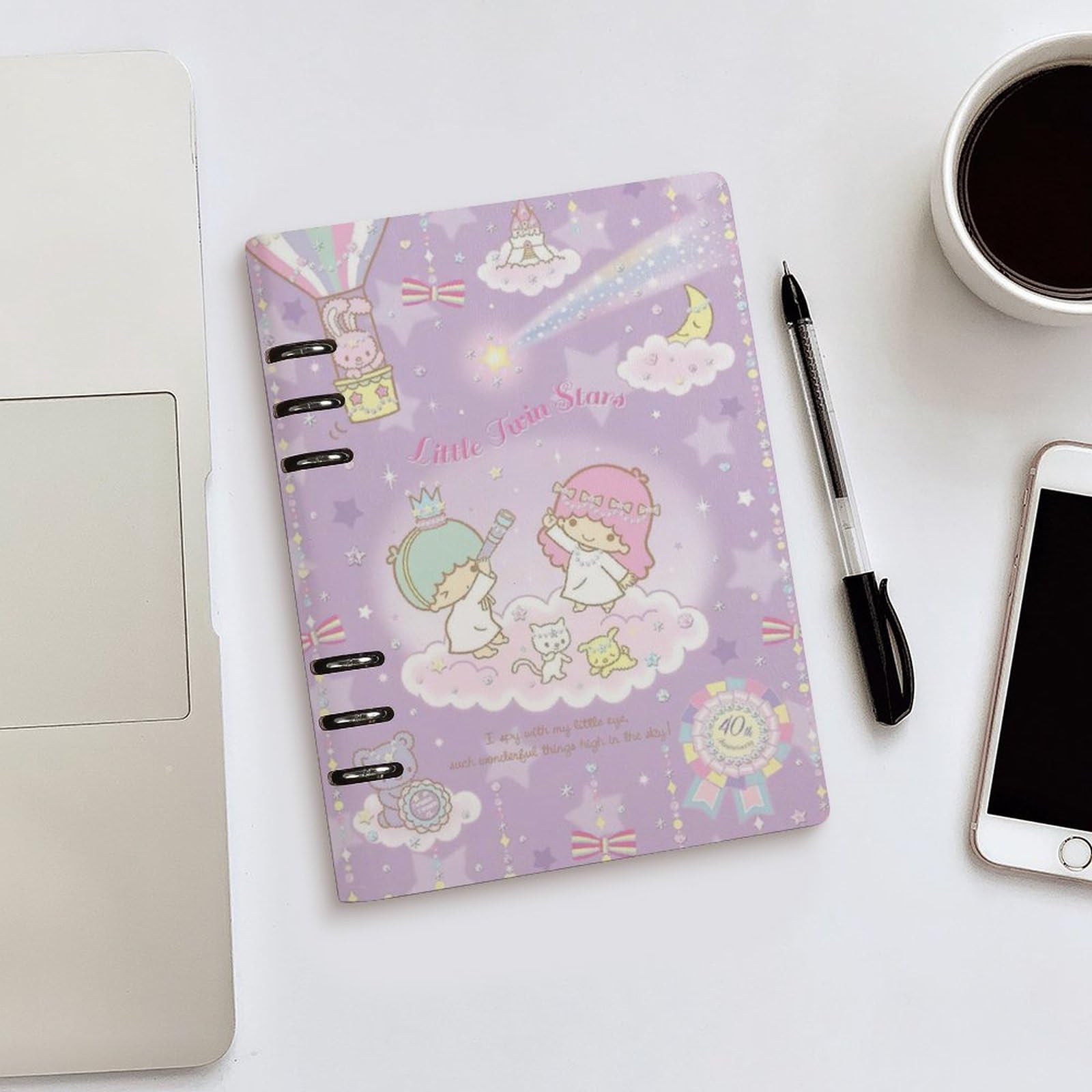 Amazon.co.jp: キキララ バインダーノート 日記帳 システム手帳