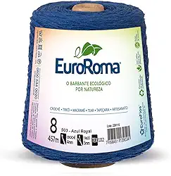 Euroroma 640903, Barbante 4/8 Fios, Multicolor