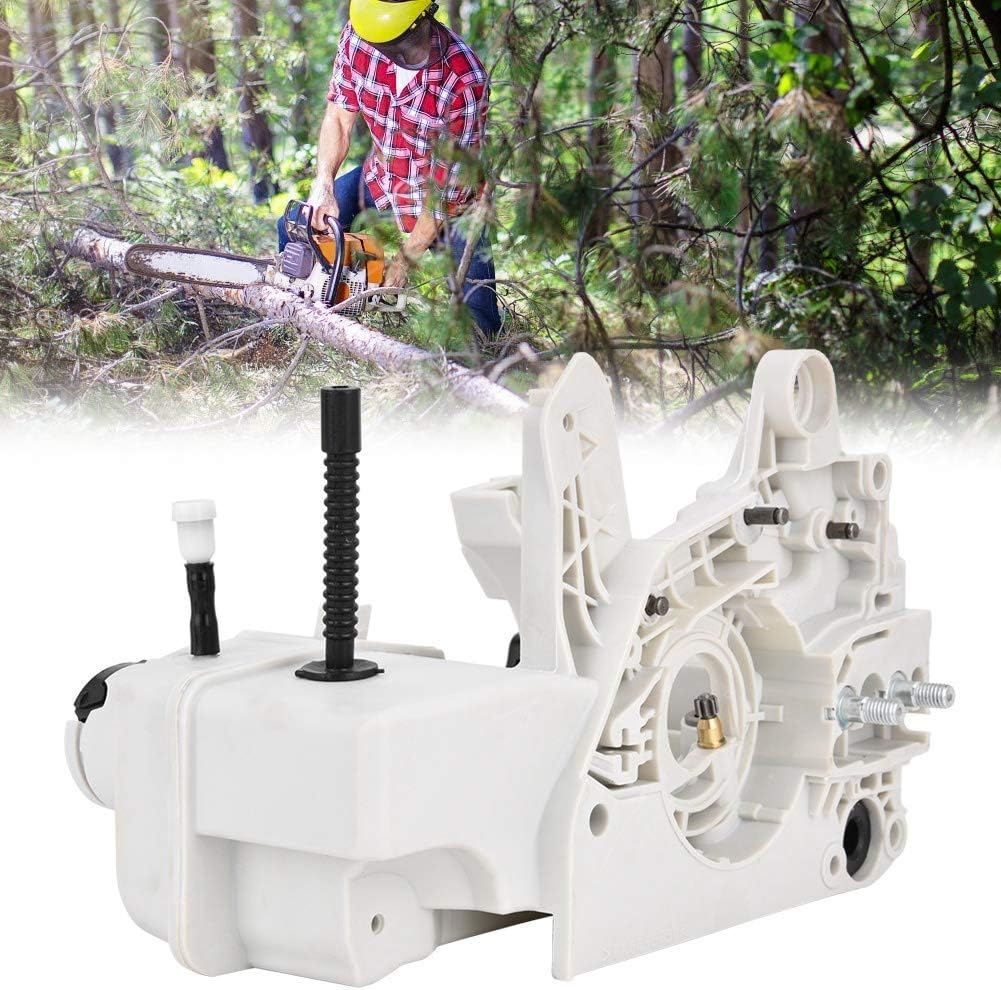 Fuel Oil Caps Tank Assembly Crankcase Crankshaft Case Lawnmower Engine Housing for STIH L 021 023 025 MS230 MS250 Oil Gas Chainsaw Fuel Tank Assembly