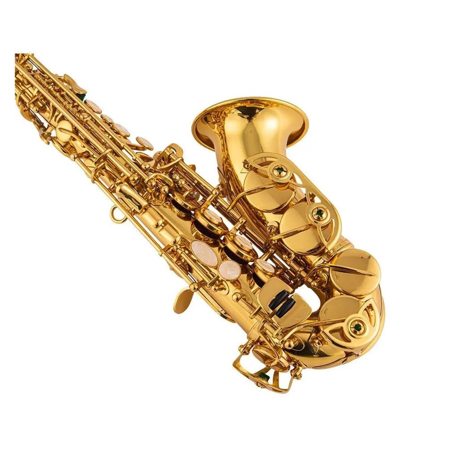 Amazon.co.jp: プロサックス カーブドソプラノサックス Bフラット電気