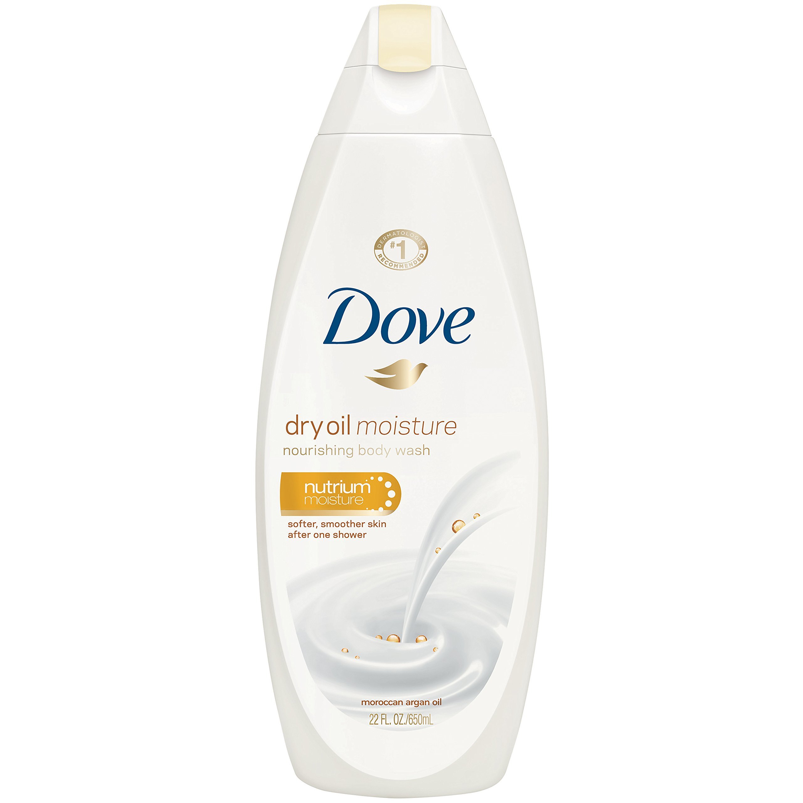 Dove Body Wash, Dry Oil Moisture, 22 oz