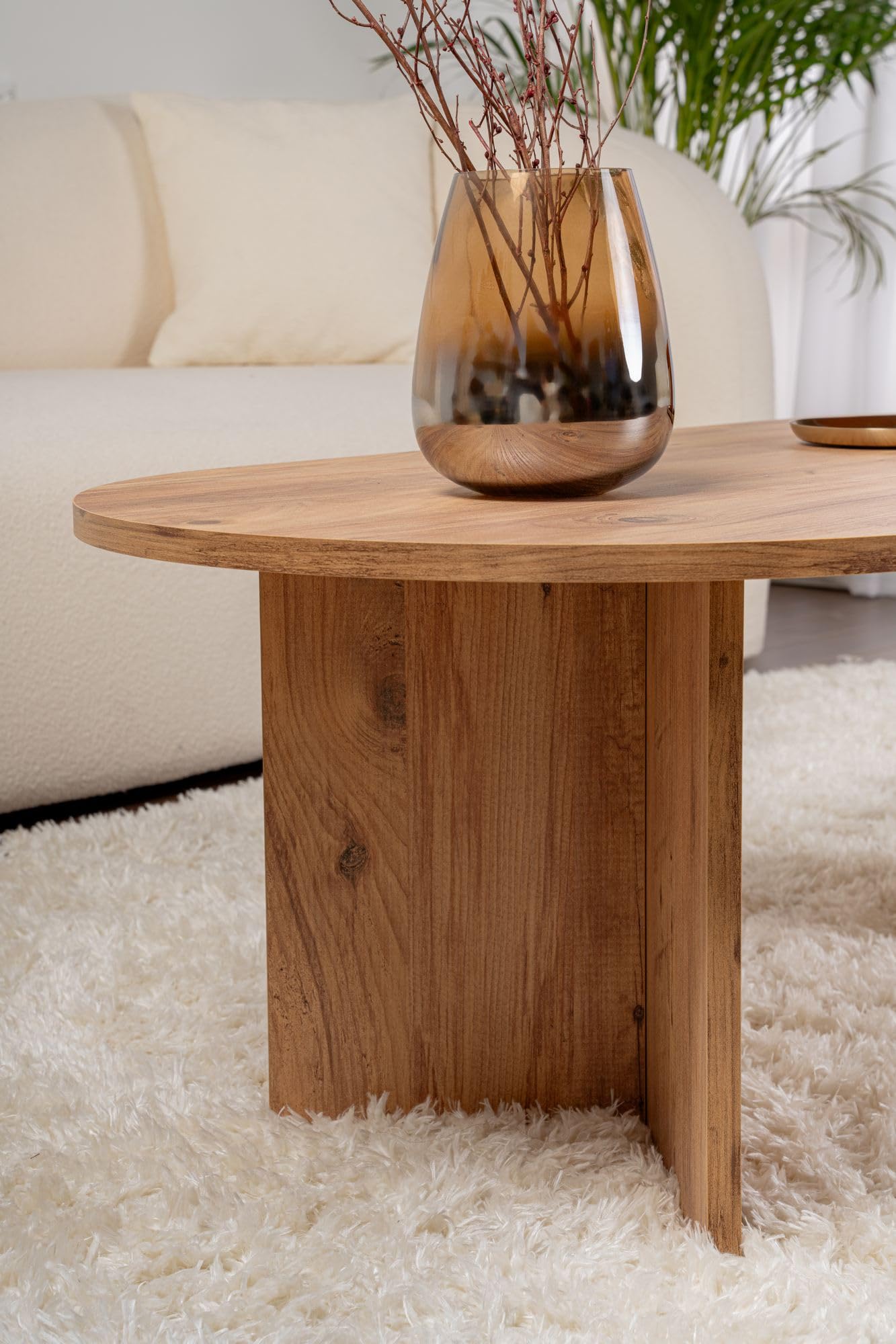 Vintage koffietafel, charcoal - Newport
