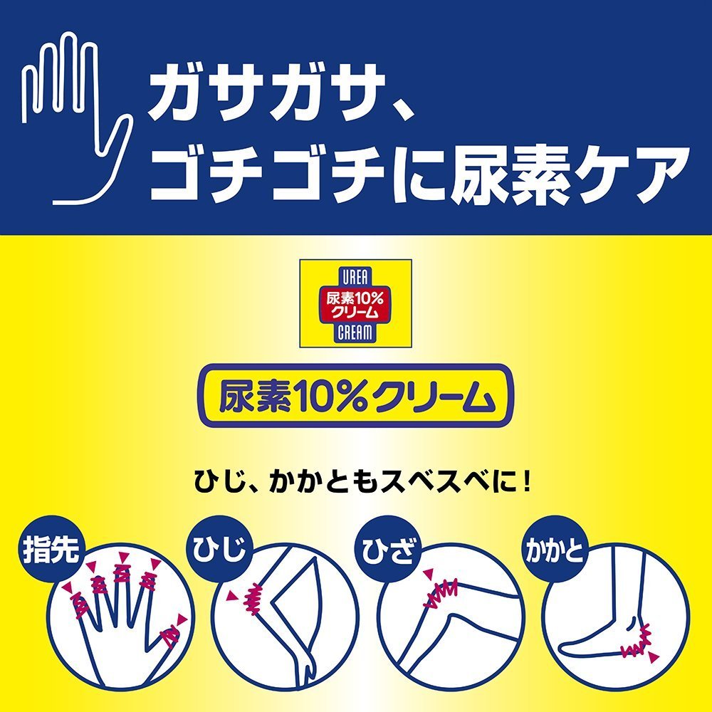 Amazon | UREA尿素10%クリームCREAM 尿素10% クリームチューブ 60g