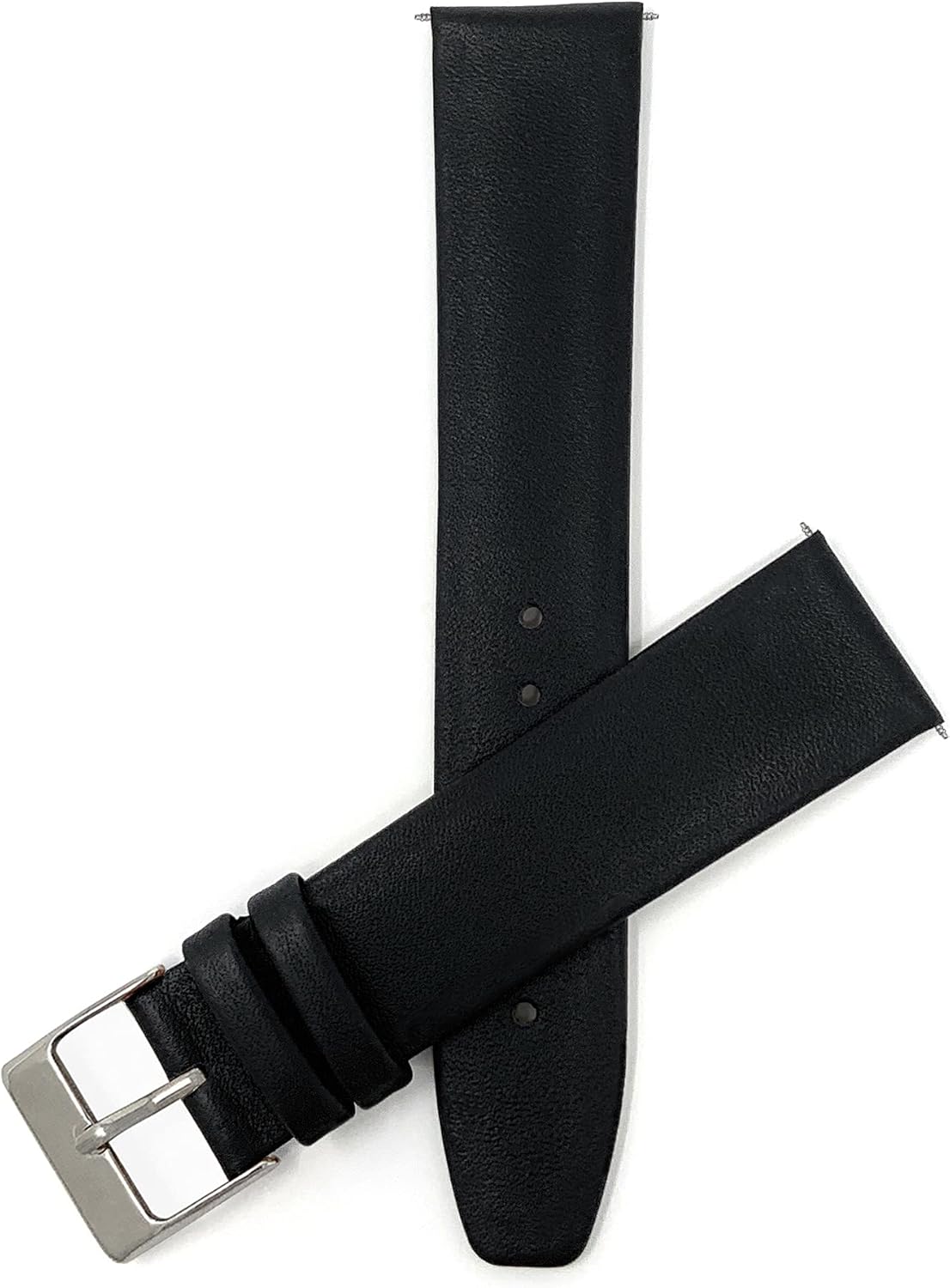 Quick Release Pushpins, Leather Replacement Watch Band for Skagen Watch Band Strap, Attaches with Pushpins, Many Colors - 12mm, 14mm, 16mm, 18mm, 20mm, 22mm, 24mm