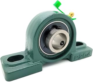 One (1) UCP204-12 Cast Iron Pillow Block Mounted Bearing - 3/4" Inch Inside Diameter w/Set Screw Lock - P204