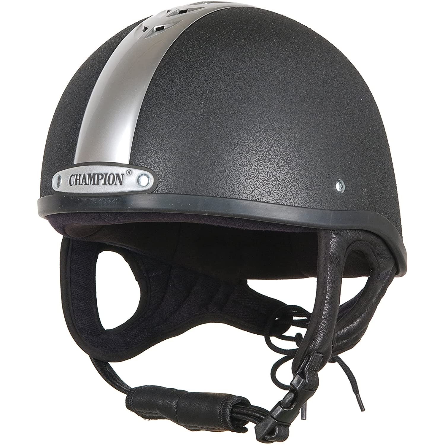 Champion Deluxe Jockey Skull - Black, 7 Inch — image 1