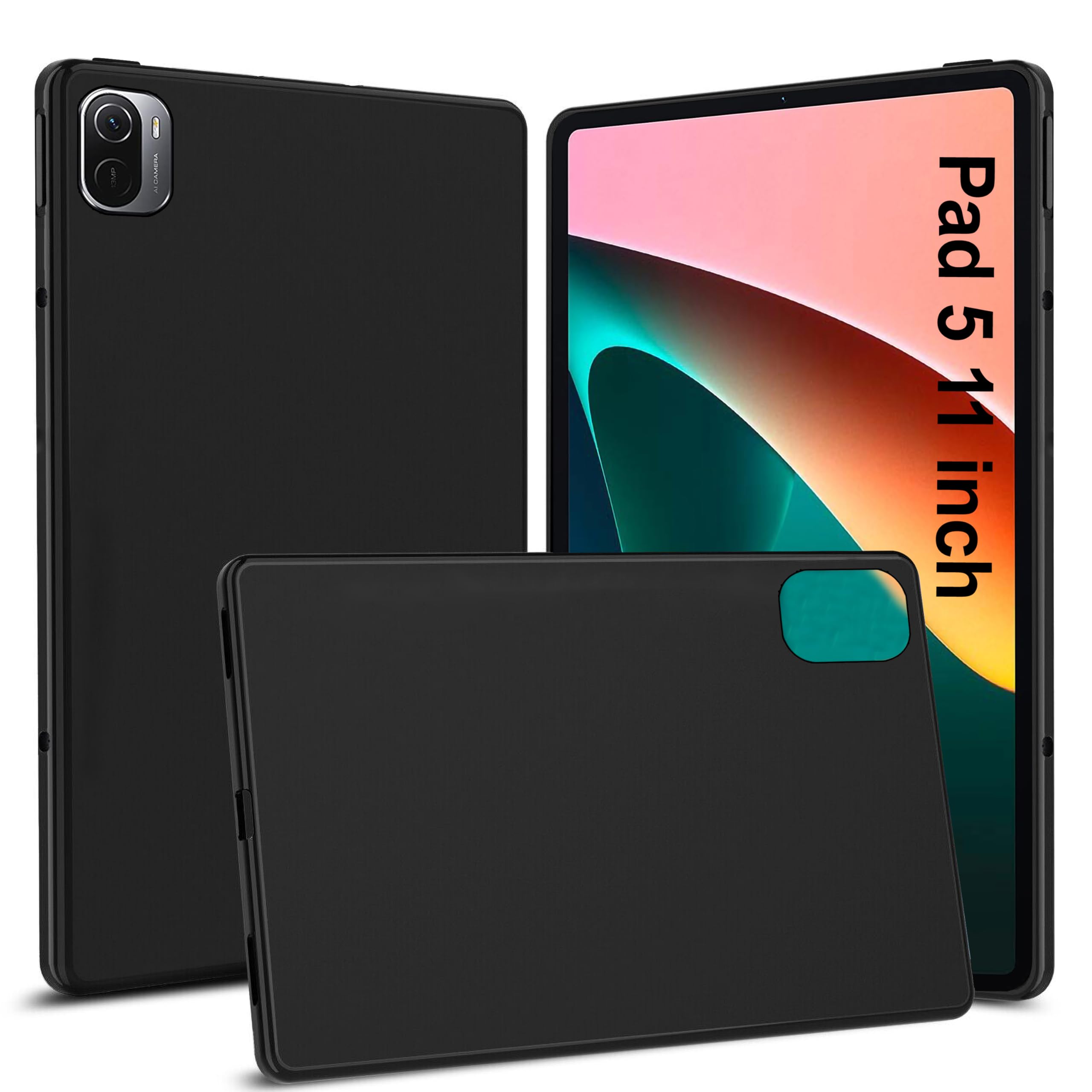 TGK Matte Design Soft Silicon TPU Back Case Cover for Xiaomi Pad 5 11.0 inch, Black (B0B1MQSFC2) Amazon Price History, Amazon Price Tracker