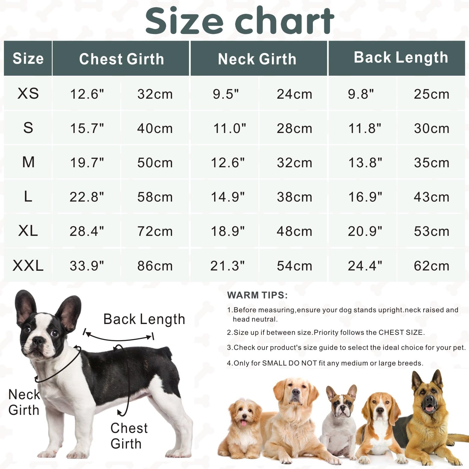 Abrigos cálidos para perros, ropa para mascotas, chaqueta impermeable, ropa reflectante, para invierno, chaquetas de nieve acogedoras para perros pequeños, medianos, grandes y cachorros
