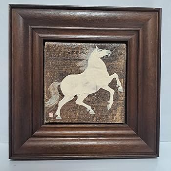 Amazon.co.jp: 米陀寛 干支陶板 十二干支セット 美術品 壁飾り