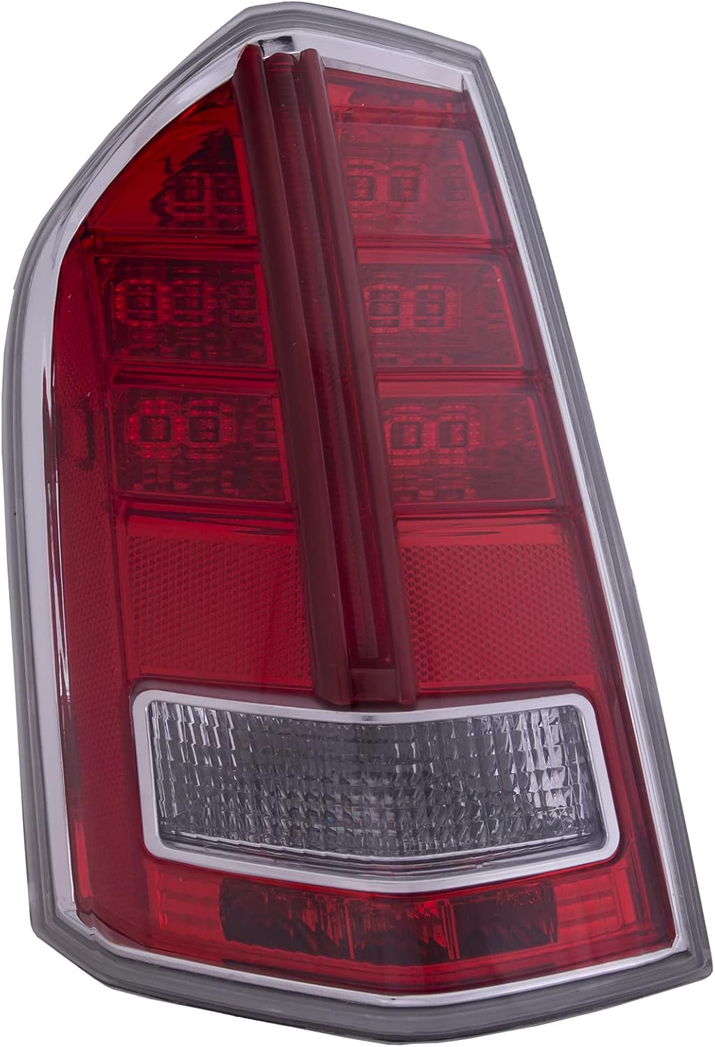 HEADLIGHTSDEPOT Tail Light Left Driver Type 2 Compatible with Chrysler 300 2011-2012 Sedan