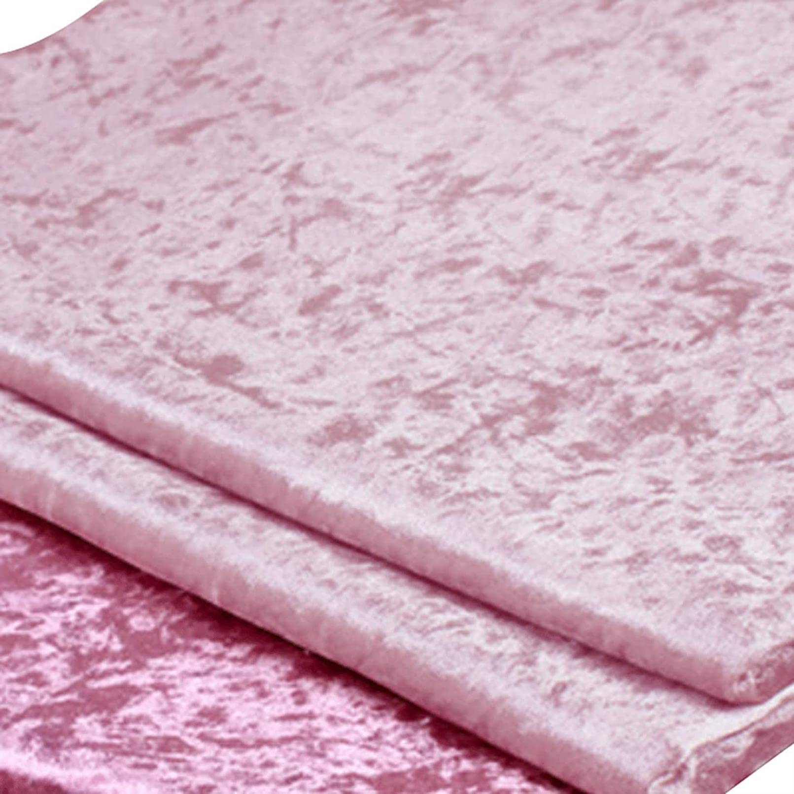Tissu velours haut de gamme rose clair pour tapisserie d'ameublement chic