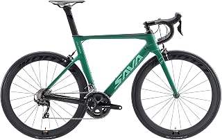 SAVADECK Herd6.0 Carbon Road Bike T800 Full Carbon Fiber 700C Racing Bike with Shimano 105 R7000 22 Speed Groupset and 3K Carbon Clincher Wheelset Ultralight Road Bicycle