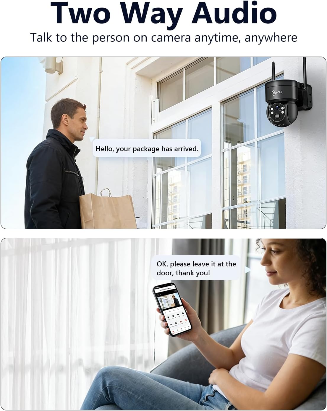 360 Days Free Data 4G LTE Cellular Solar Security Camera Wireless Outdoor, No WiFi Off Grid Solar Powered Camera Work with TUYA app 360° Viewing,Dual Storage(Support Built-in 4G Cellular Network Only) - Image 7