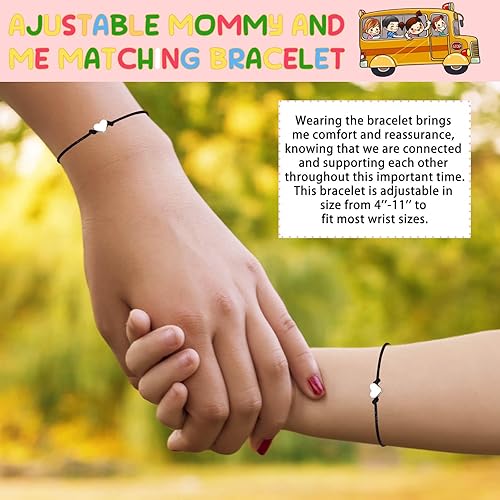 Miniatura 5 de Ithmahco Back To School Bracelet Mommy And Me, First Day Of School Bracelet, Mommy And Me Bracelets, Back To School Bracelet Mommy And Me, Back To