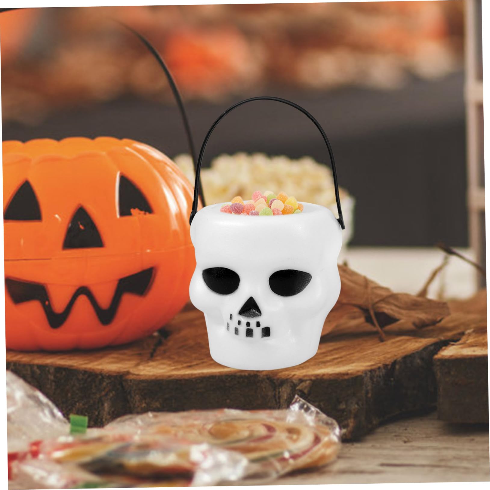 Amazon.co.jp: Garneck 12個入り ハロウィン南瓜バケツ 可愛い