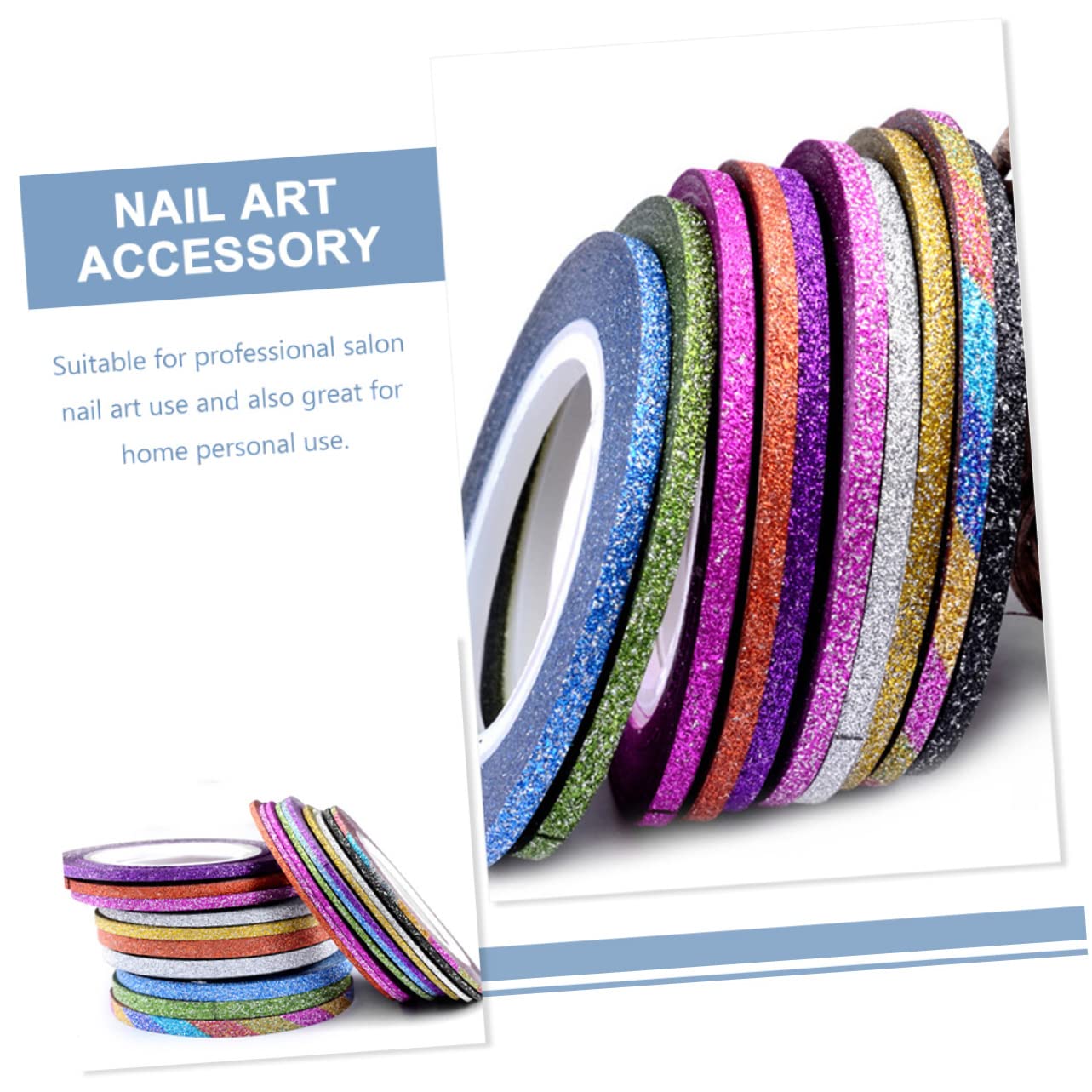Healeved 120pezzi Per Nail Art Adesivi Decorativi Per Unghie Decorazioni Unghie Professionali