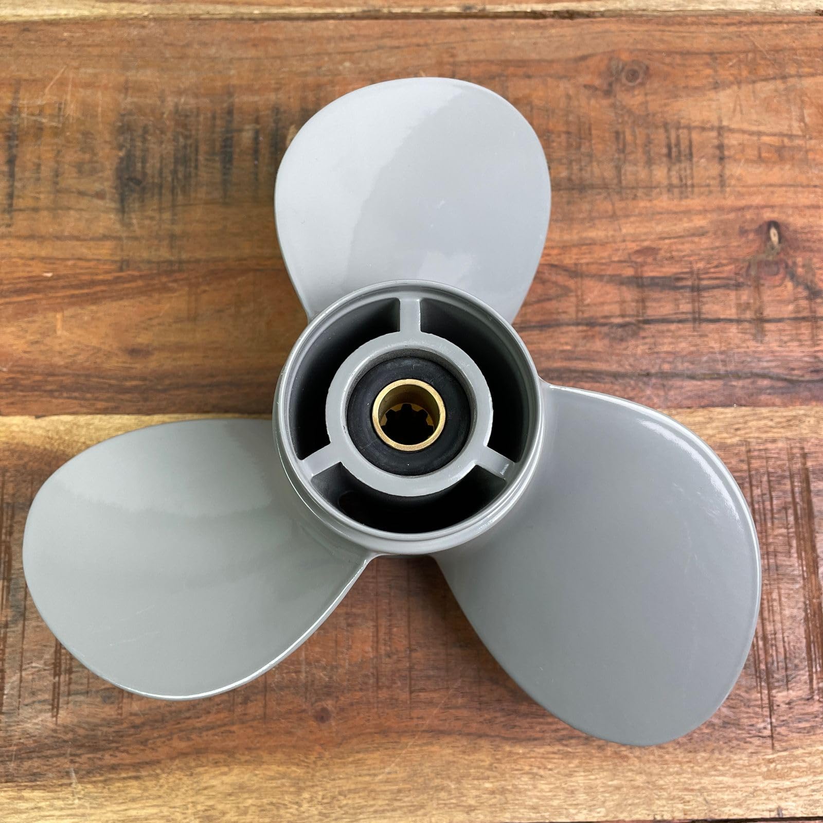 Boot Propeller Aluminium für Honda 8-20 PS Außenborder 9-1/4 x 12 ' 8 Zähne 3 Blatt 58130-ZV4-011AH