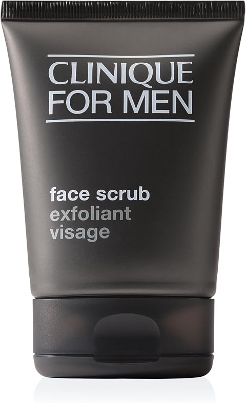 Clinique For Men Gommage Exfoliant Visage, Exfoliant Doux pour Homme à l'Acide Salicylique, 100 ml