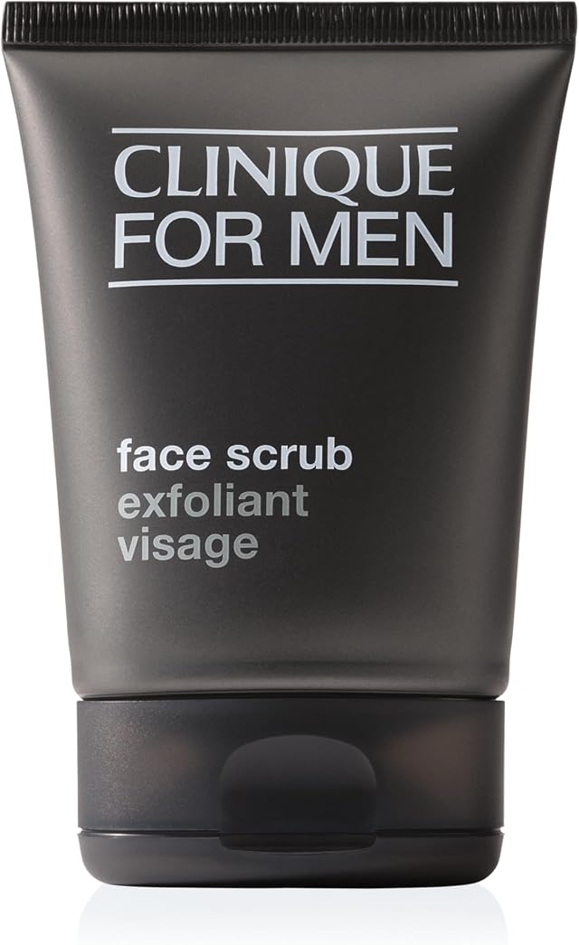 Clinique For Men Gommage Exfoliant Visage, Exfoliant Doux pour Homme à l'Acide Salicylique, 100 ml