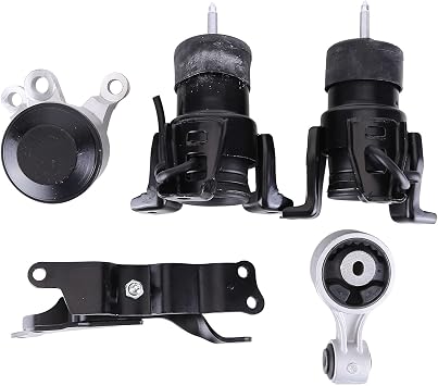 5PCS Engine Motor Trans Mount Set Auto Compatible with 2007-2012 Nissan Altima CVT 2009-2014 Maxima 3.5L Engine Mount Motor Hydraulic Torque Strut Mount A4355HY A4365HY A4371HY A7363 A7361