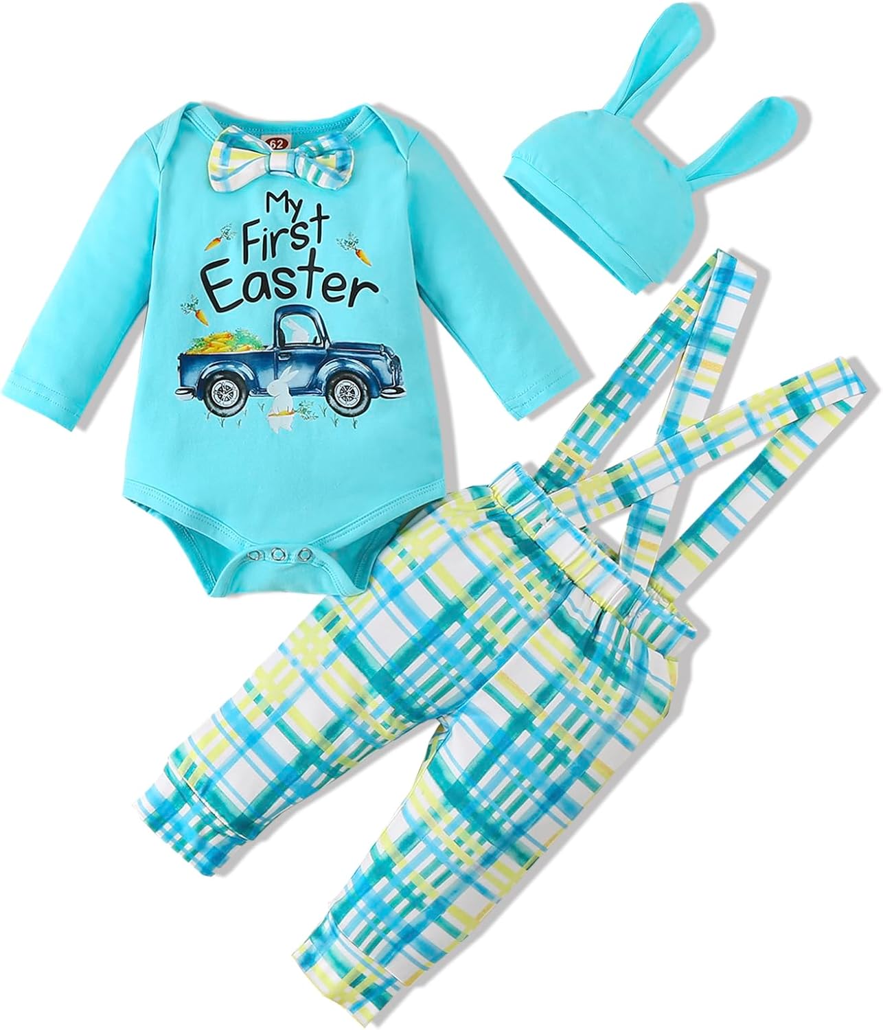 VINUOKER Baby Boy Valentine's Day Easter St.patrick Day Outfits Set