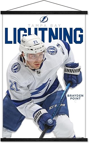 Miniatura 7 de Trends International NHL Tampa Bay Lightning - Póster de pared Brayden Point Feature Series 23 con marco magnético