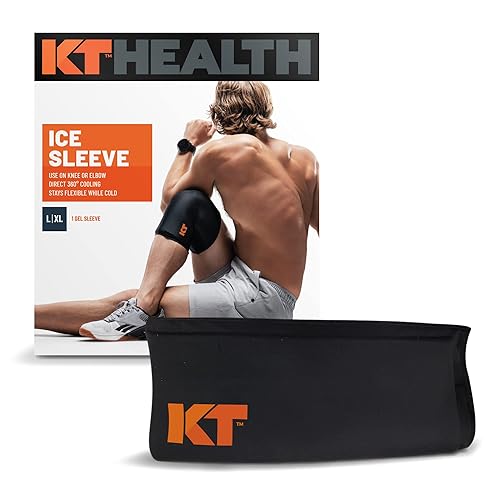 Miniatura 1 de KT Health - Manga de hielo, terapia de frío y manga de compresión flexible para dolores musculares y articulaciones, SM