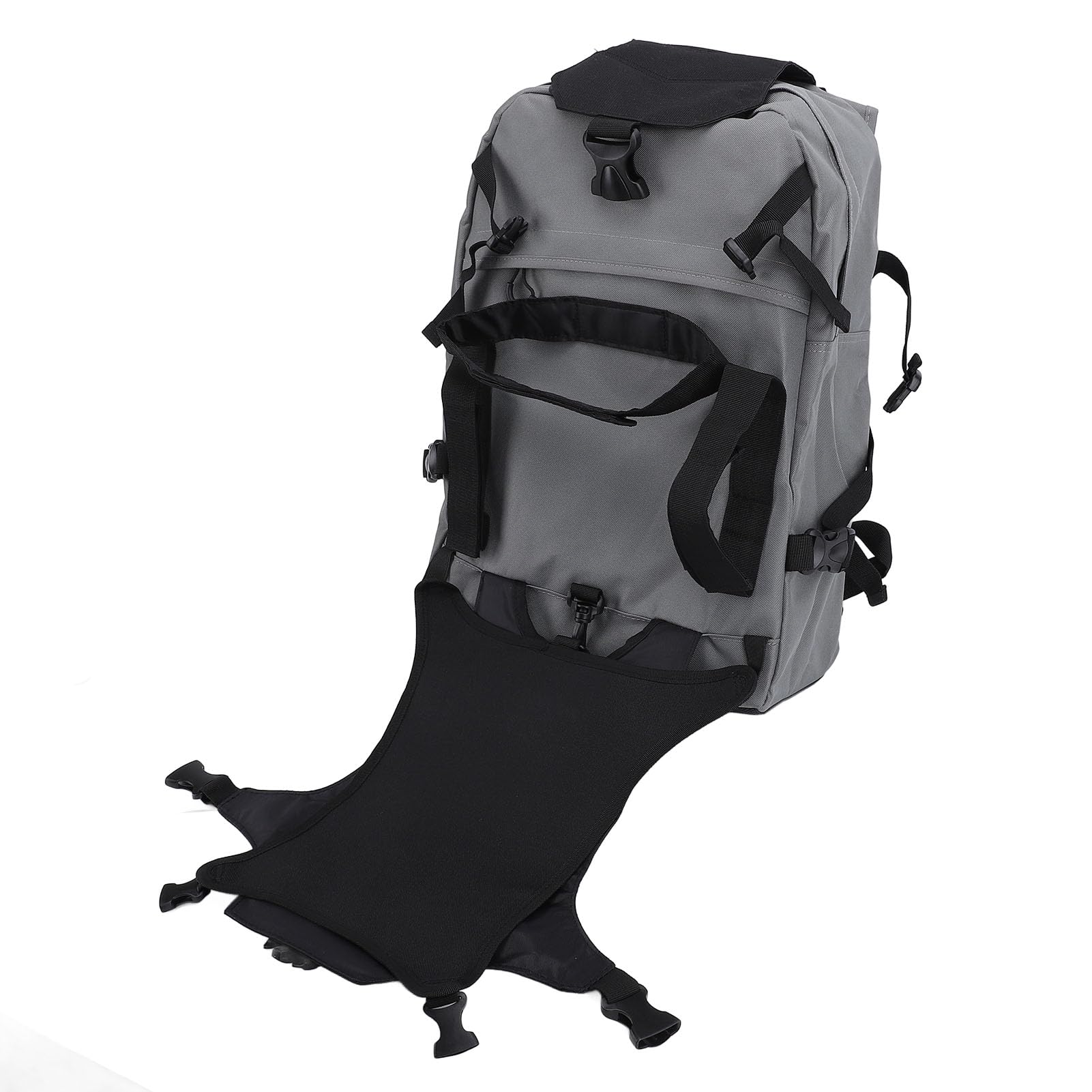 POENVFPO 30L Ski Boot Bag, Snowboard Boot Backpack with Storage for Snow Boots, Ski Helmet, Gloves, Goggles, Skiing Gear