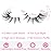 Manga Lashes Fox Eye False Eyelashes Natural Look Faux Mink Lashes Wispy Clear Band Spiky Cat Eye Strip Eyelashes Pack, 7 Pairs