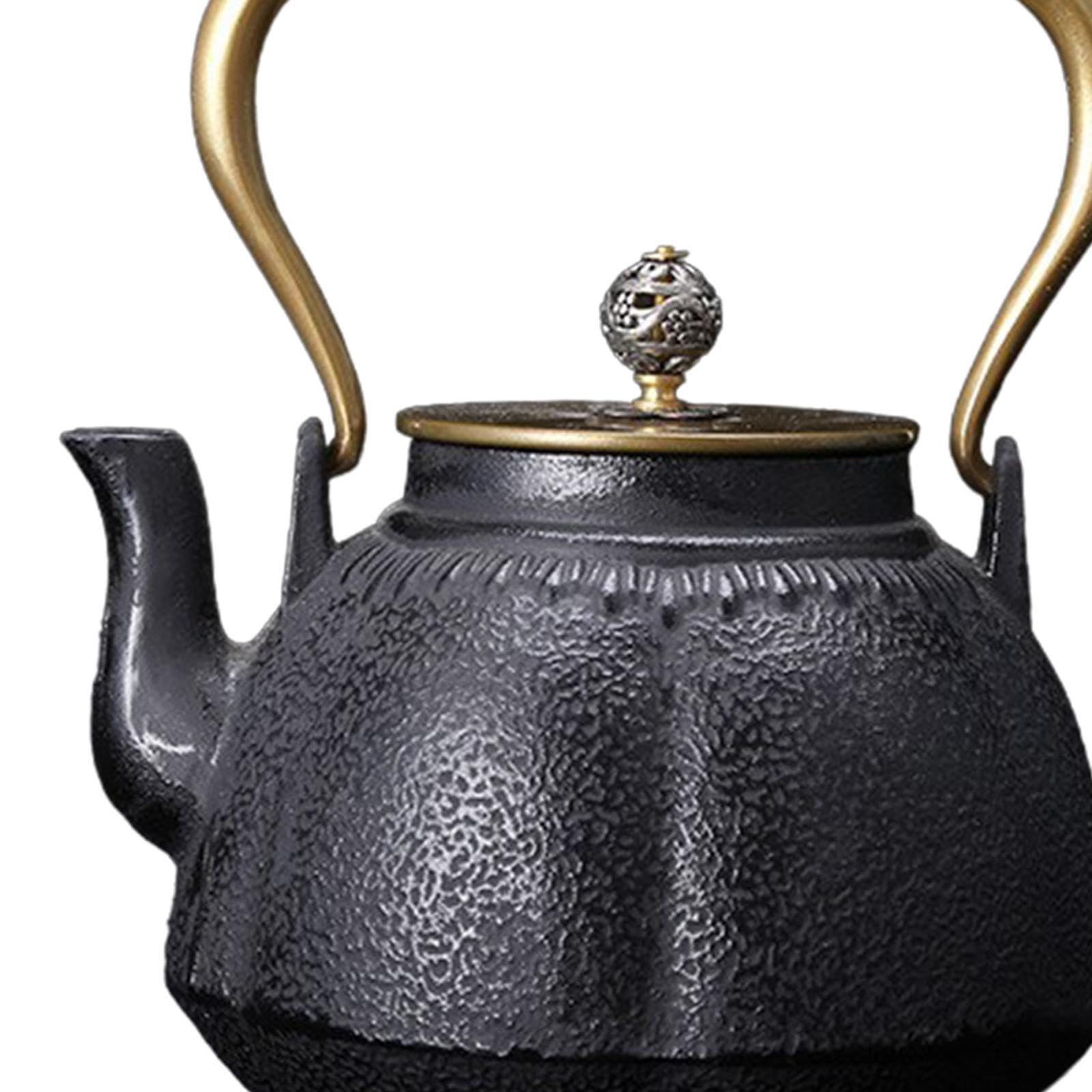 Ailan Tetera Kung Fu, accesorio esencial para los amantes del té. Construcción robusta y ergonomía en un paquete. Tetera de hierro fundido. Hervidor