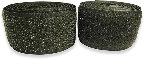 Cinta de velcro para coser color caqui de 1 pulgada de ancho, no adhesiva, 1 yarda de longitud, juego de sujetadores de tela de nailon verde oliva disponible en Yaxa Colombia