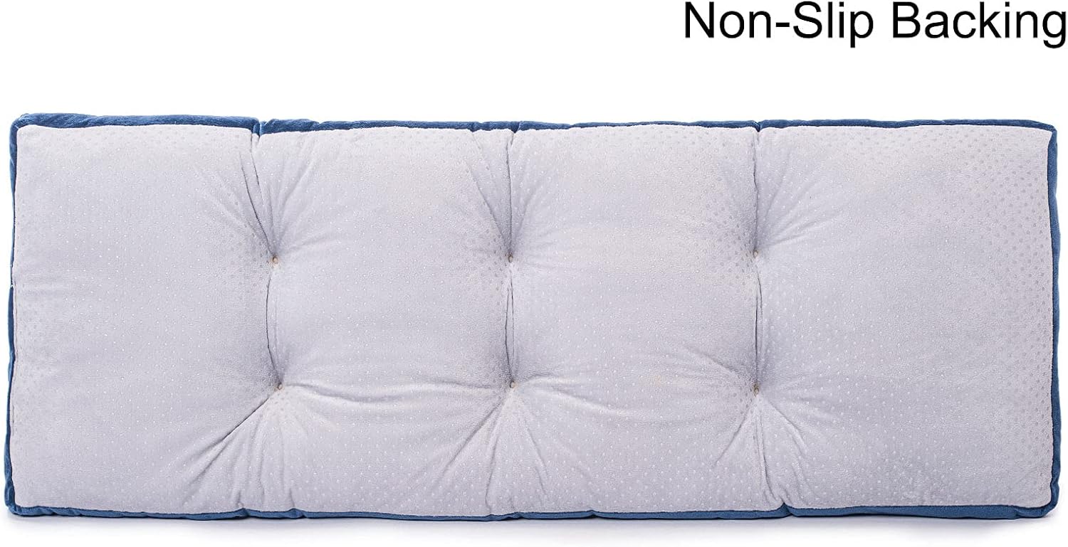 Bench Cushion for Window Seat, Shoe Storage & Indoor Swing