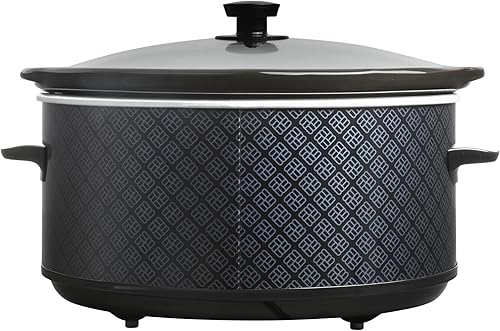 Miniatura 8 de West Bend Olla de cocción lenta de 6 cuartos de galón, estilo vajilla manual con olla de cocción lenta y tapa de vidrio, apta para lavavajillas,