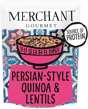 Merchant Gourmet Persian Style Quinoa& Lentils 250g Pack of 6