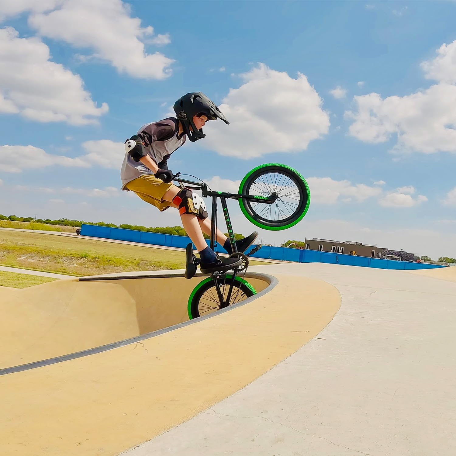 Amazon | cubsala 20インチ キッズバイク フリースタイル BMX 自転車 4