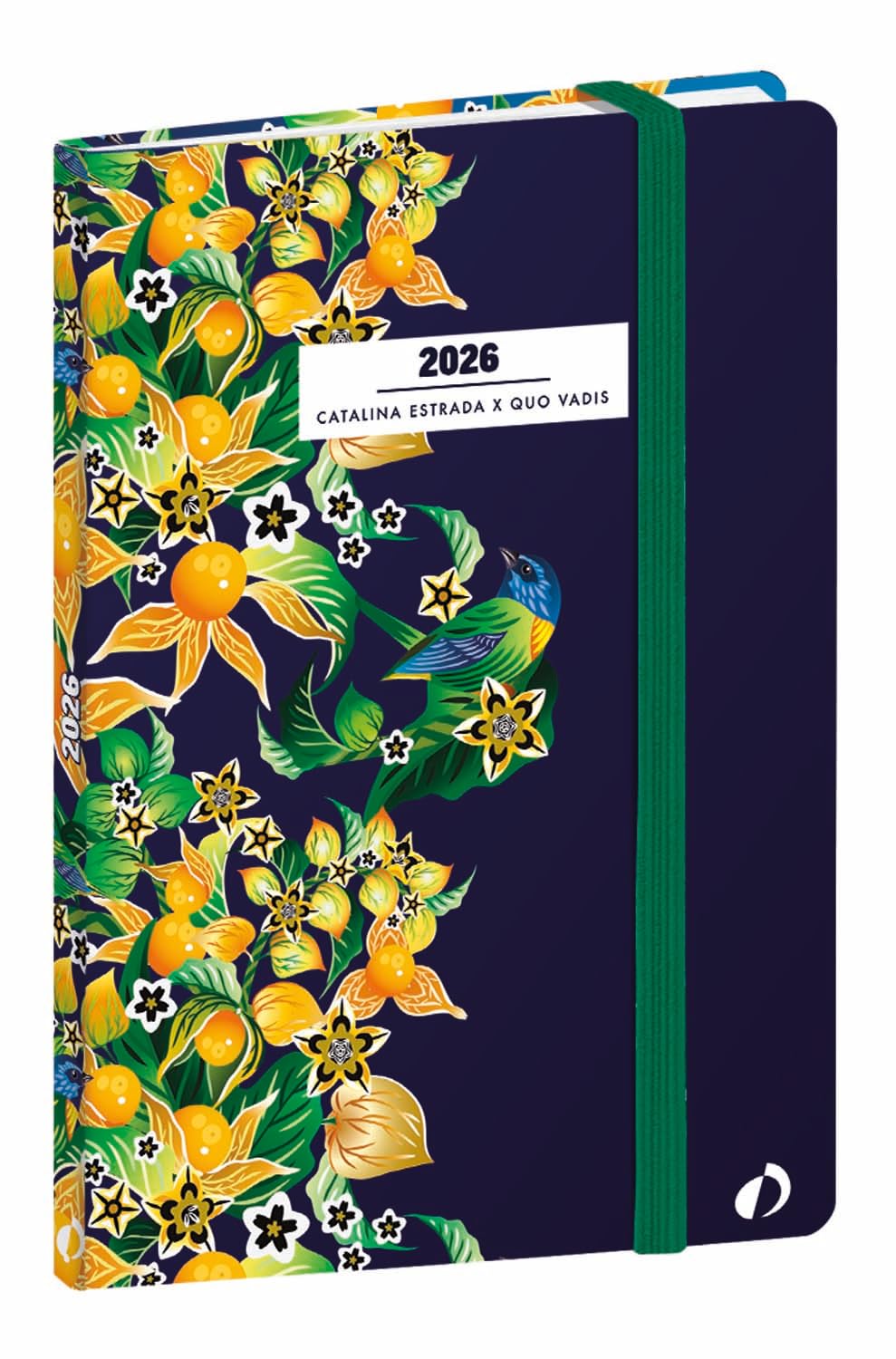 Quo Vadis - Diary - 2026 - Business - Weekly Planner - French - Catalina Estrada - 13 months December-December - 10 x 15 cm - White paper