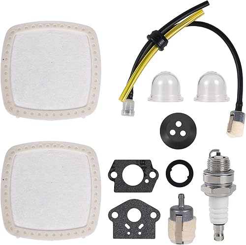 2 piezas PB-2520 filtro de aire bujía kit de filtro de combustible para Echo PB-2520 PB2520 PB 2520 Soplador de hojas reemplaza la parte A226002160 disponible en Yaxa Costa Rica