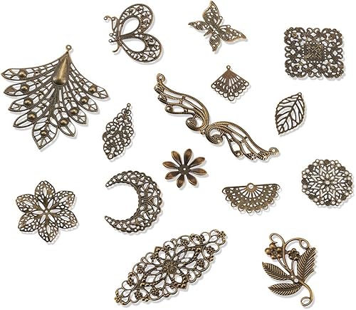 Miniatura 10 de Colgantes huecos antiguos, Metal