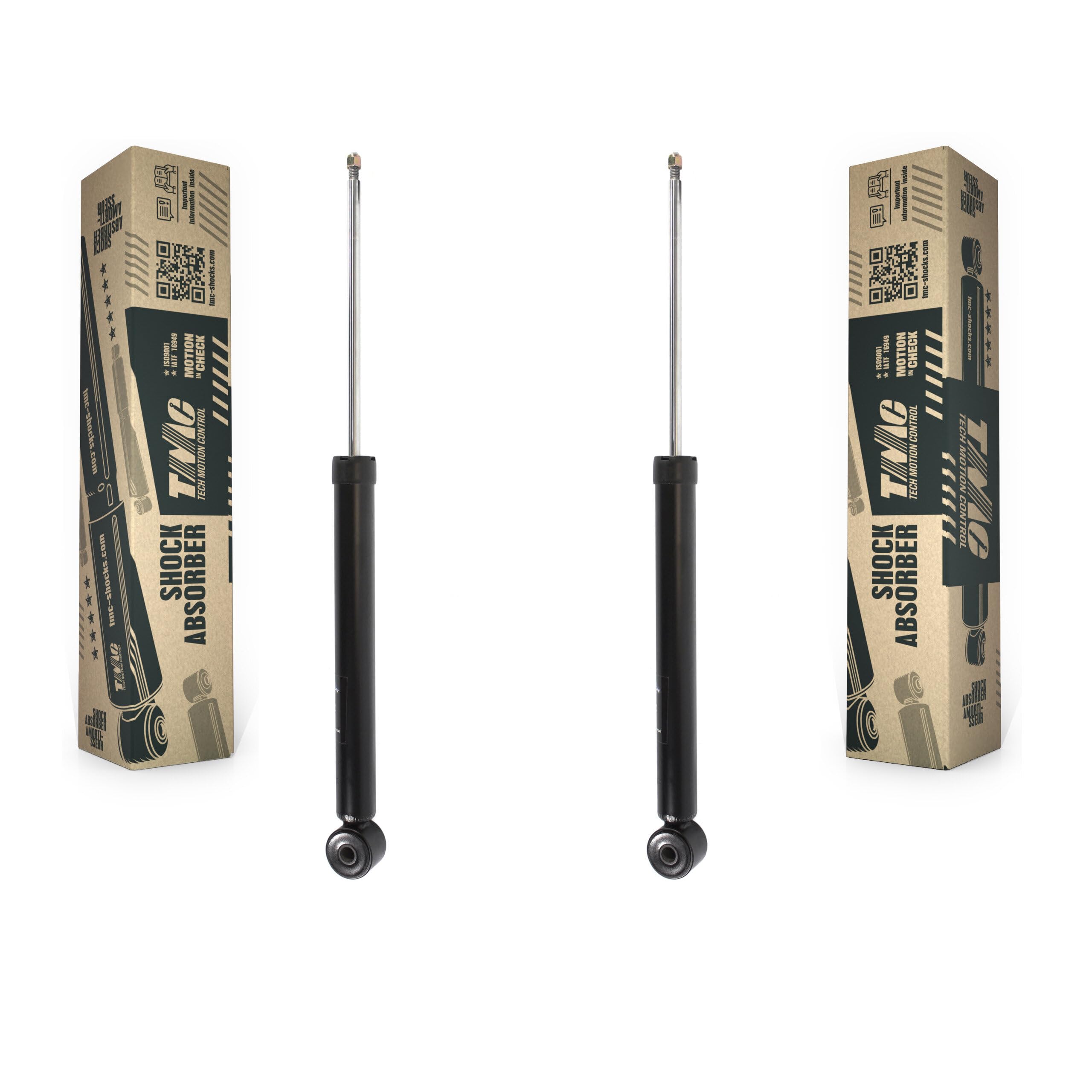 TMC Rear Suspension Shock Absorbers Pair Replacement For Honda Civic - Left Right Side (Driver Passenger) K78-100412 — view 102