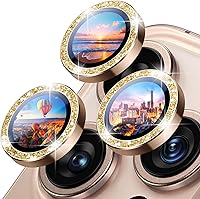 Vista 21 de Uyiton Protector de lente de cámara para iPhone 17 Pro Max/17 Pro/16 Pro Max/16 Pro/15 Pro Max/15 Pro/14 Pro Max/14 Pro - Cubierta de cámara