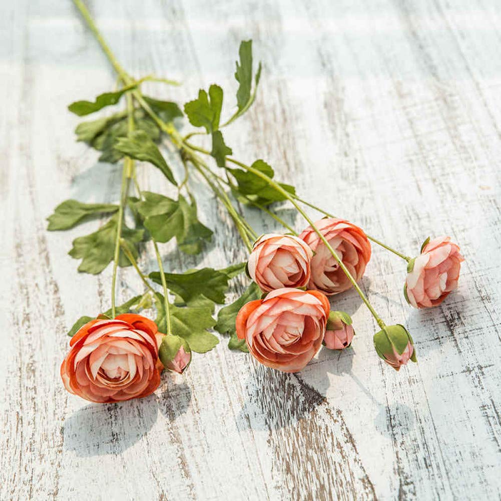 Fausse pivoine en soie rose thé 80 cm pour remplacer les fleurs flétries de vos grands vases