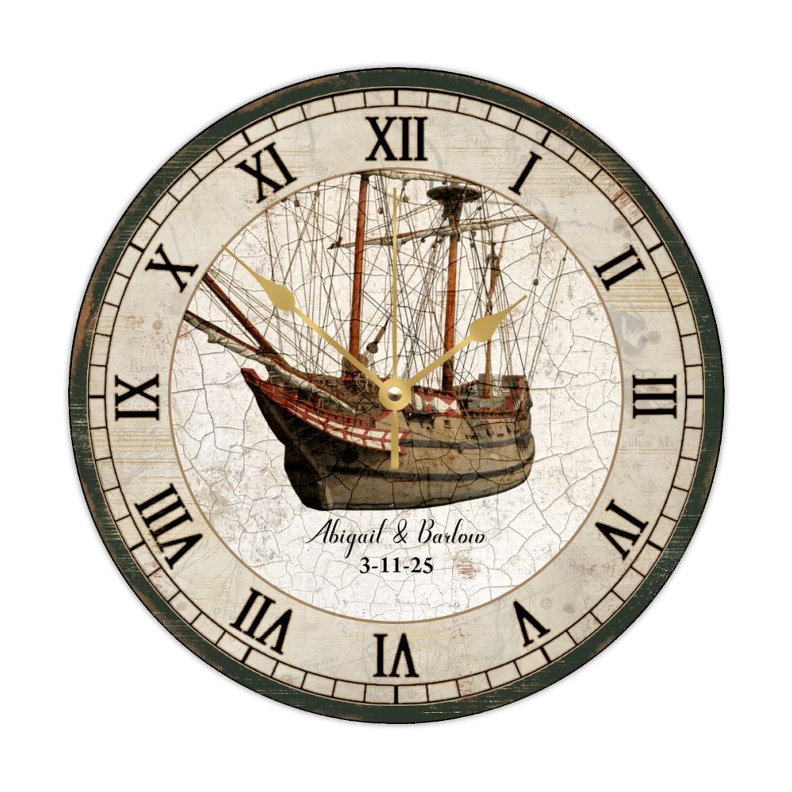 Horloge bois silencieuse pour supprimer le tic-tac dans la chambre