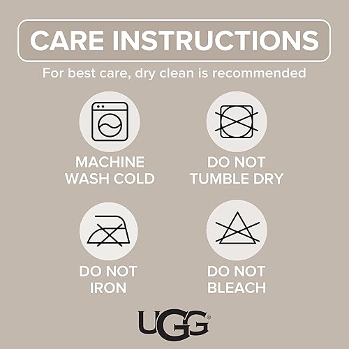 Miniatura 7 de UGG Kenzie - Juego de edredón matrimonialqueen con 2 fundas de almohada, ropa de cama de pelo sintético, suave, cálido, edredón alternativo,