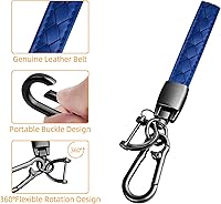 Vista 6 de Sindeda Funda para Llavero de Ford con Llavero Carcasa de Llave de Protección Completa Suave Estuche de Llave Compatible con Ford C-Max Edge Escape