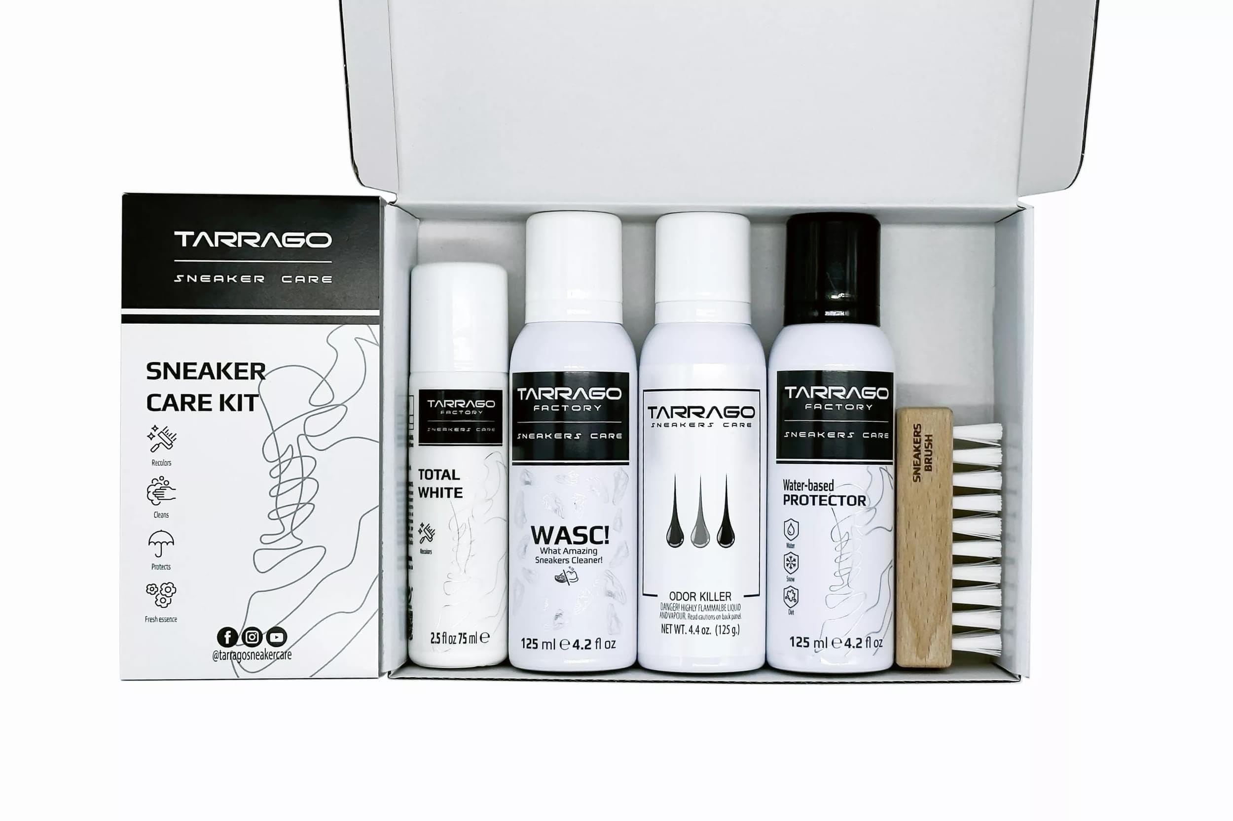 Tarrago Sneaker Care Kit | Limpieza y protección completa para Sneakers