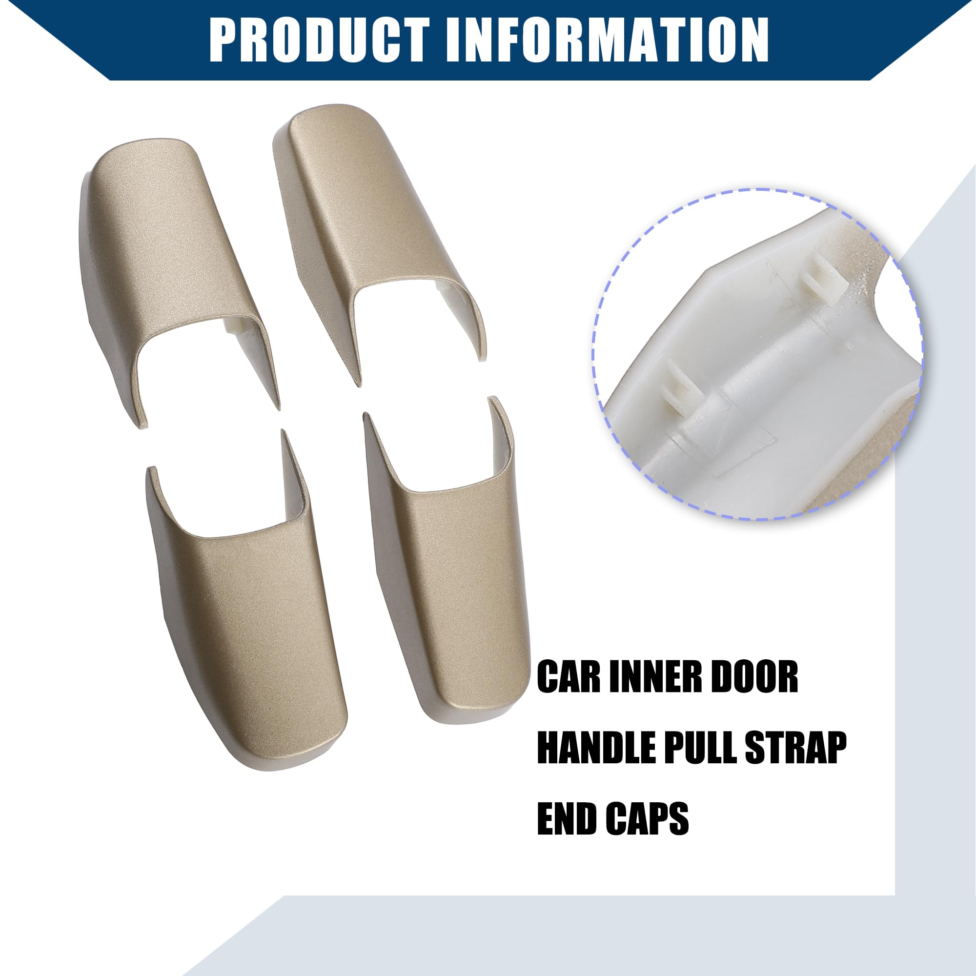 Amazon.com: Hihaha NO. 3W1Z5422670AAC Car Door Pull Strap End Caps