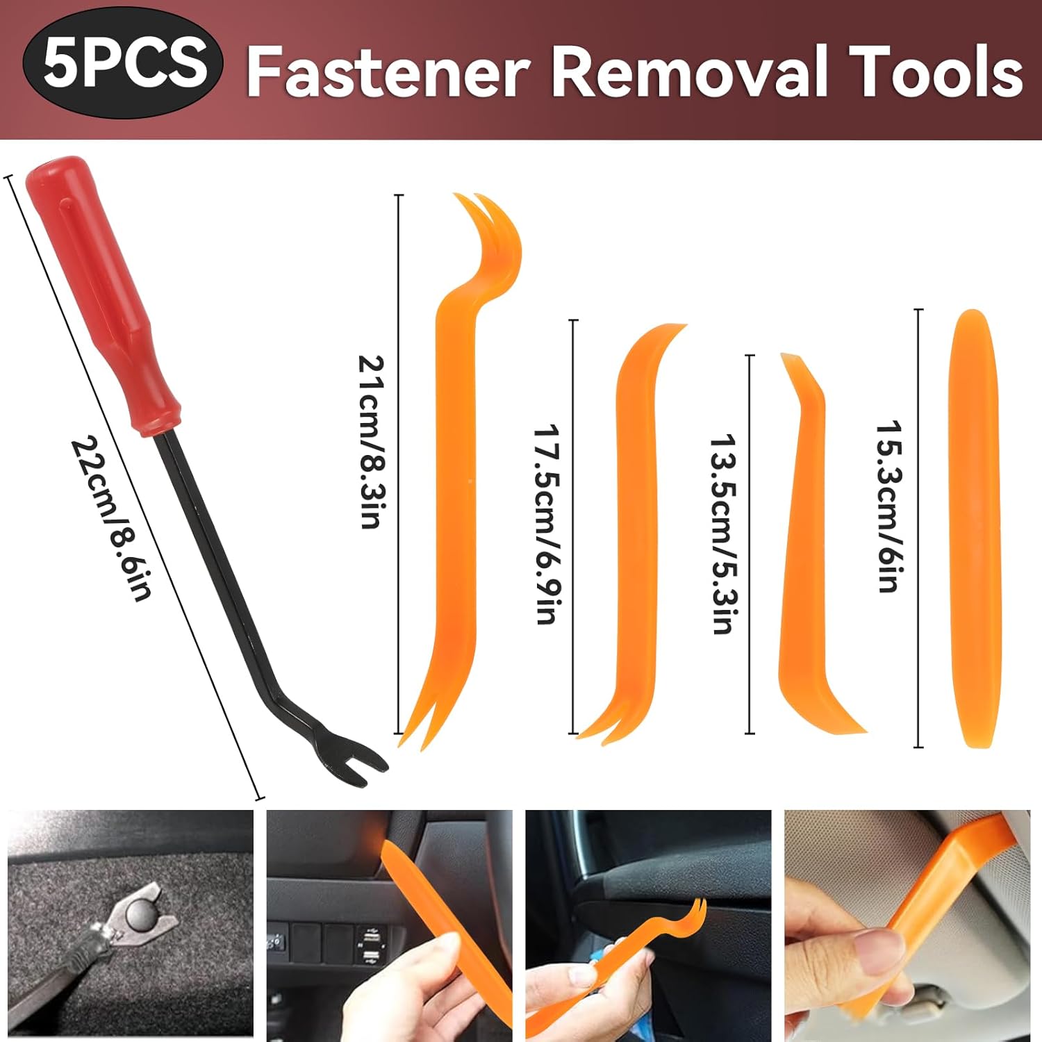 1240Pcs Car Retainer Clips & Fasteners Kit – 32 Universal Sizes Nylon Bumper, Fender Rivets, Door Panel Clips, and Plastic Rivets with 10 Cable Ties and Removal Tool for Toyota, Ford, Benz (1240pcs)